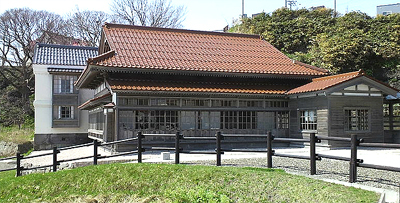 小樽市の公会堂と能舞台の雰囲気