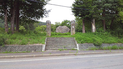 廃校の階段