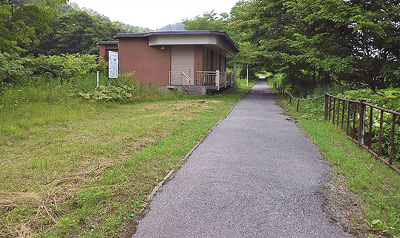 駅舎だった千代田休憩所
