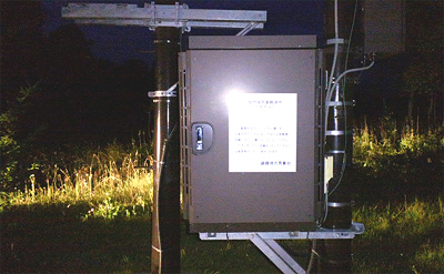 そういえば柵が無い・・いらんわ