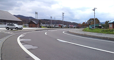 中心街から外れてる