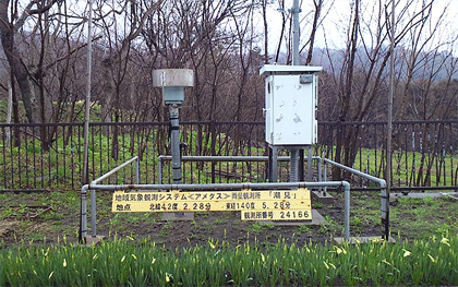 雨量のみだが
