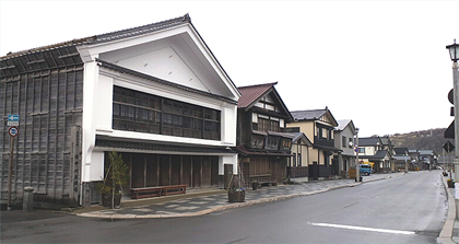 いにしえの街並み