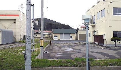 ここには柵が無い