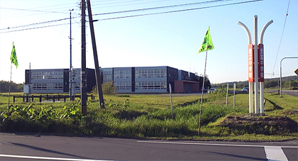 工場かと思う建物