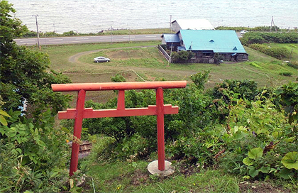 絶景かな・・というか絶壁だな