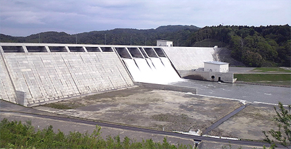 水が落ち