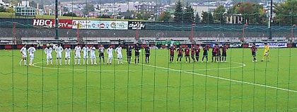 ロスタイムに２点