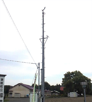 国旗掲揚搭みたい