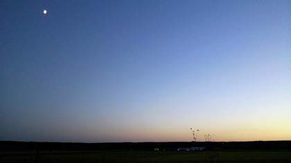 つるべ落としな秋の空