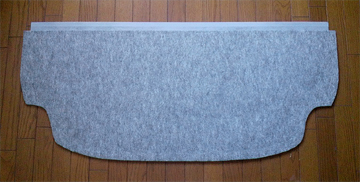 型紙を作って確かめてから本体を作る