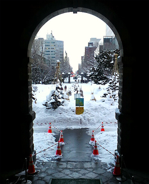 トンネルを抜けたら雪国だった