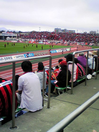 東京Ｖ戦、スタンドからの風景