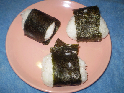 おにぎりデビュー