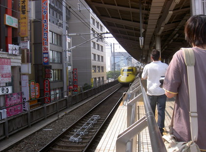ドクターイエロー小さすぎ・・・涙