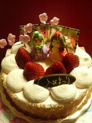 おひなケーキ