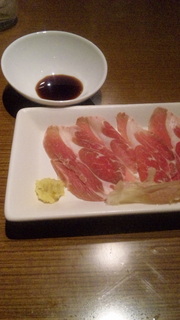 ラムのさしみ