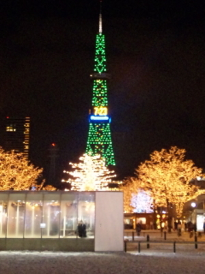テレビ塔もツリーに