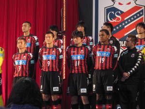 新ユニホームの選手たち