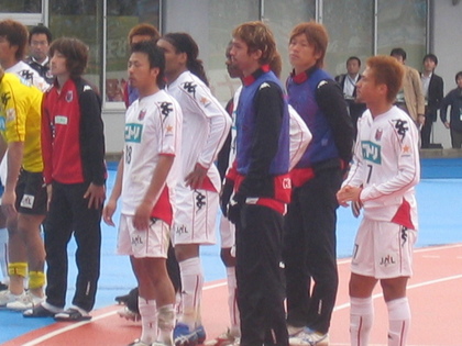 試合終了後の選手たち2