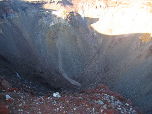 富士山火口