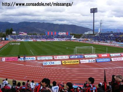 小瀬スポーツ公園陸上競技場