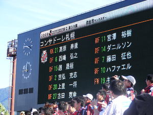 甲府戦スタメン