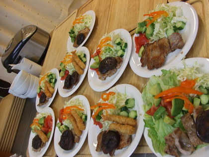 まとめてごはん。