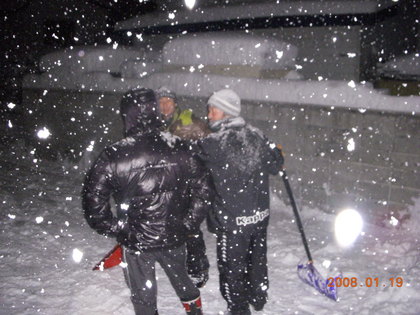除雪隊！