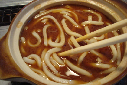 なぜか名古屋ではきしめんはあまり煮込みません