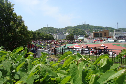 スタジアムに大型ビジョンがあれば・・・
