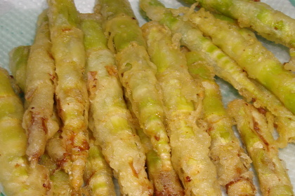 テンプラで食べる道北の美味