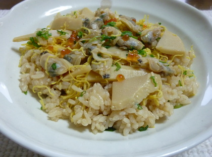 春は貝が美味しい