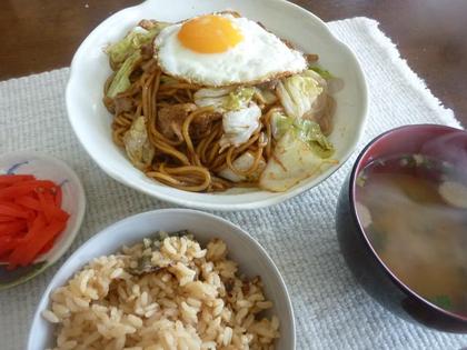 ごはん付き