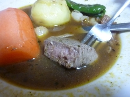 肉も美味しい