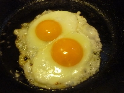 最初は強火で後は余熱