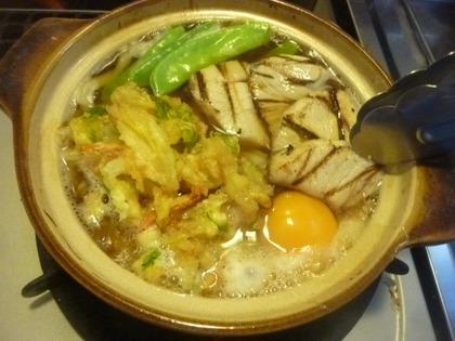 煮崩れないように