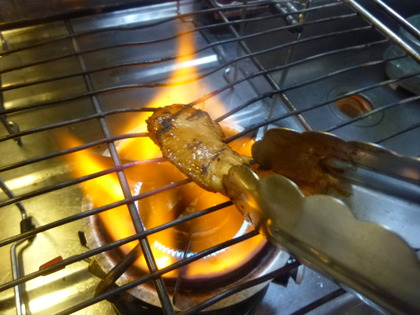程よい焦げ目に
