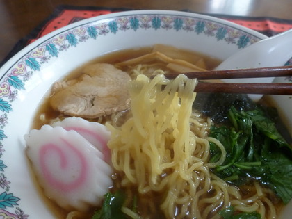 ラーメンは手早く