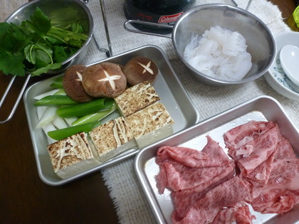 一人すき焼き