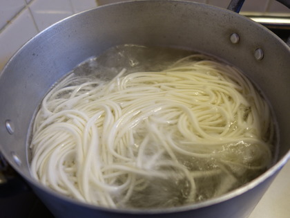タップリのお湯で・・