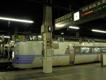 781系すずらん@札幌駅6番線