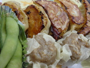 限定☆餃子セットなり。