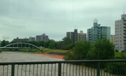 豊平川。