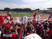 選手登場。　
