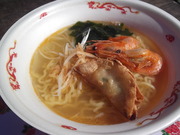 えび塩ラーメン。