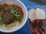 冷製パスタとはむかつ。