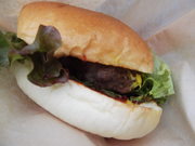 阿蘇牛のハンバーガー。