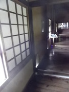 宇土櫓の廊下。