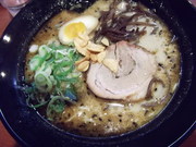 黒龍紅のラーメン。